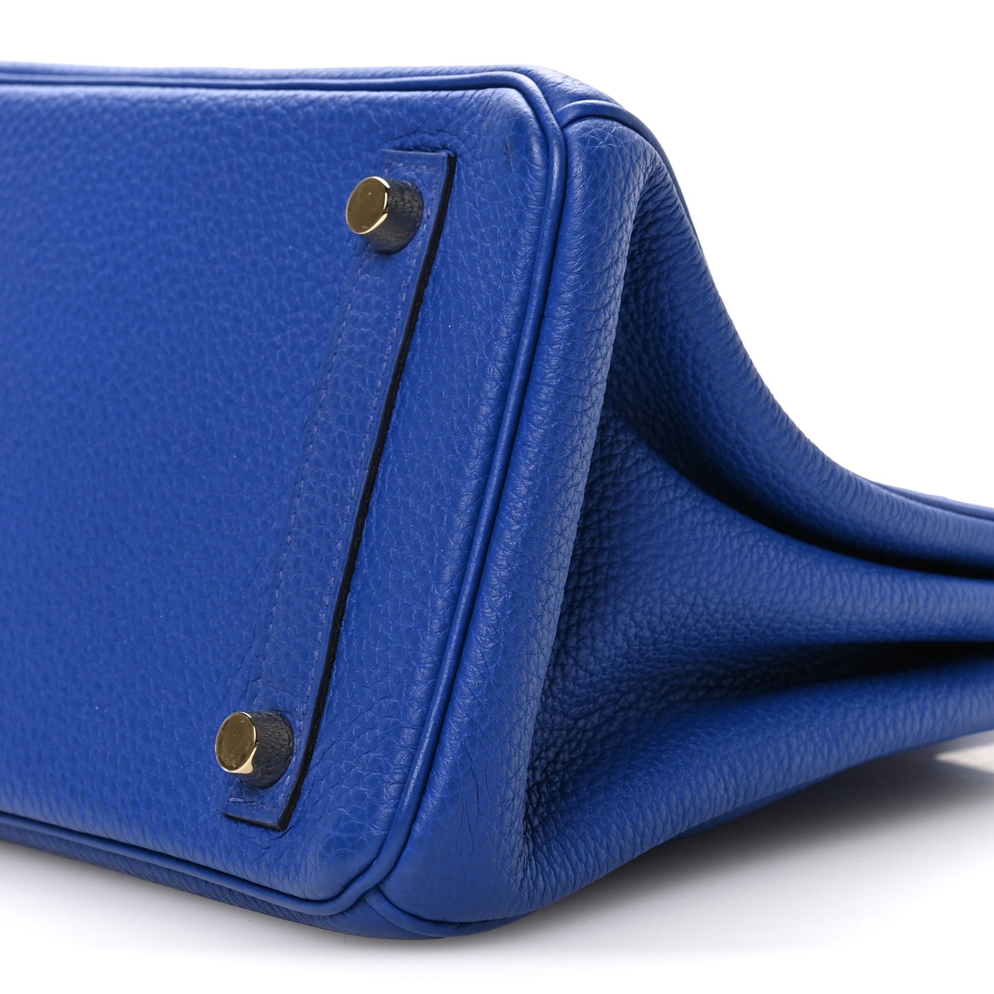 Togo Birkin 25 Bleu Electrique