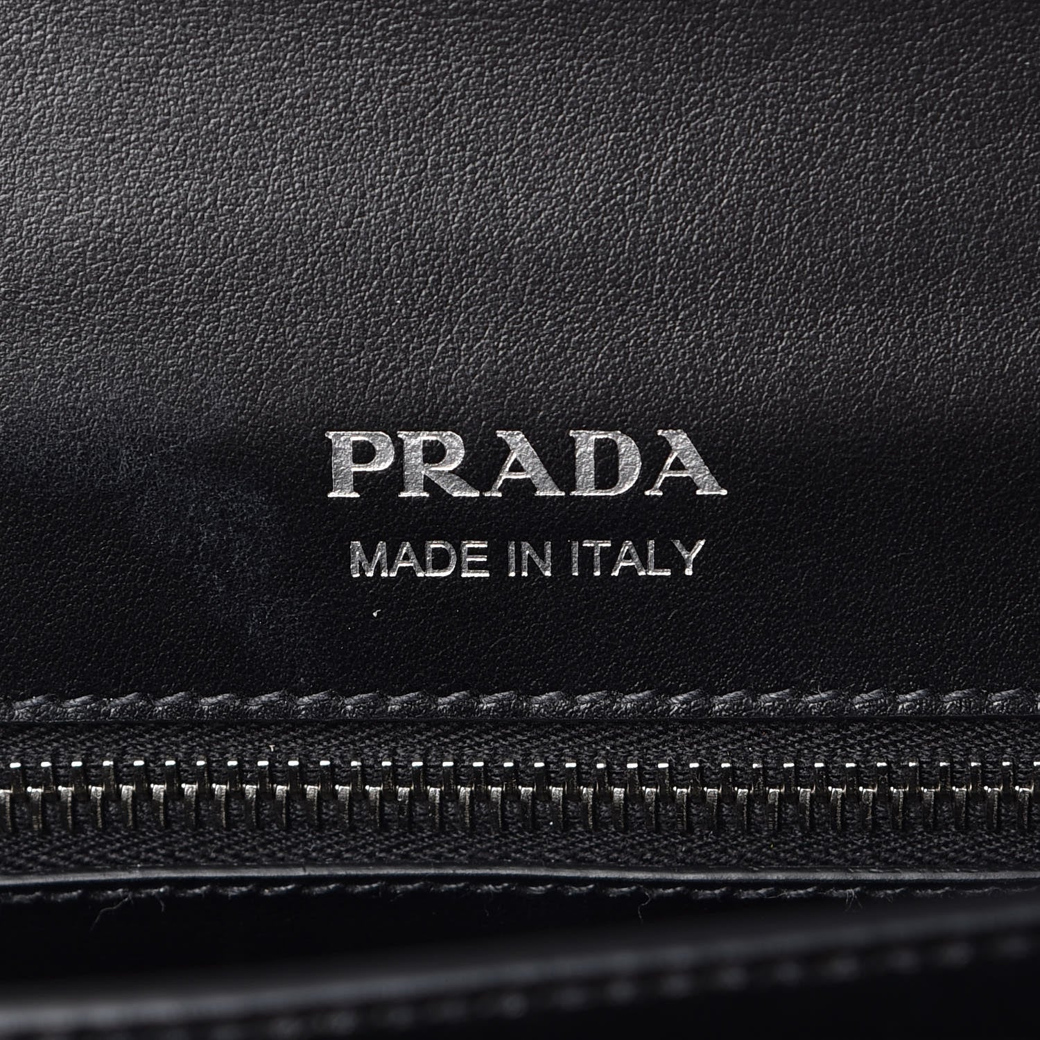 Prada Saffiano City Calfskin Studded Elektra Shoulder Bag Black Fuoco 8 of 12