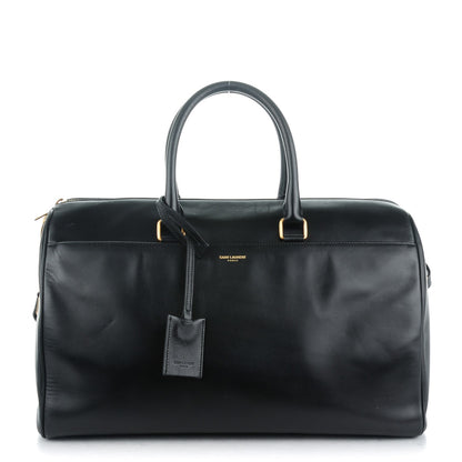 Saint Laurent Calfskin Classic Duffle 12 Black 1 of 8