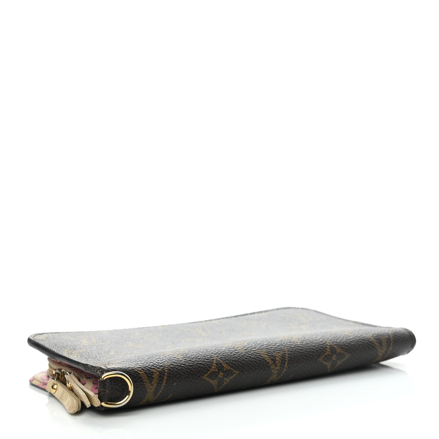 Monogram Leopard Insolite Wallet Blanc Corail