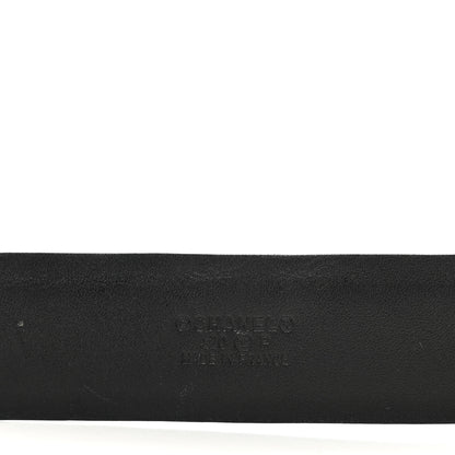 Chanel Calfskin Crystal Chain CC Belt 75 30 Black 3 of 7