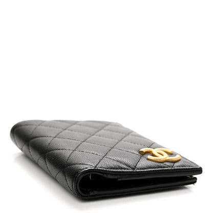 Chanel Caviar Quilted CC Passport Holder Black 4 of 10