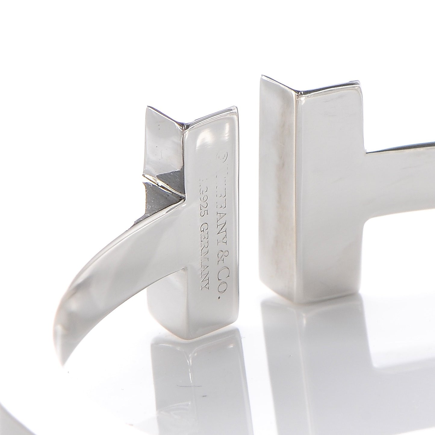 Sterling Silver T Square Bracelet