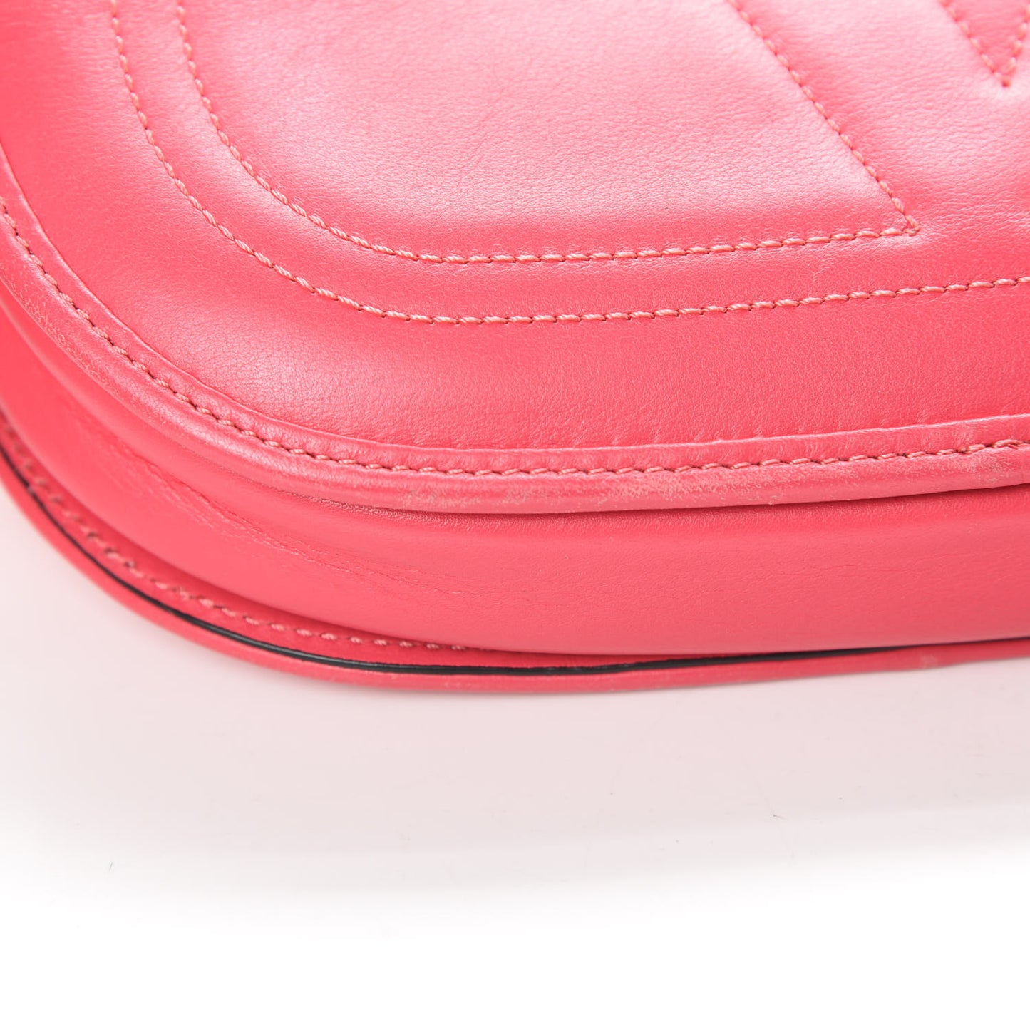 Vitello Small Logo Go Crossbody Bag Deep Rose