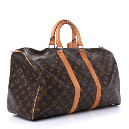 Louis Vuitton Monogram Keepall 45 3 of 13