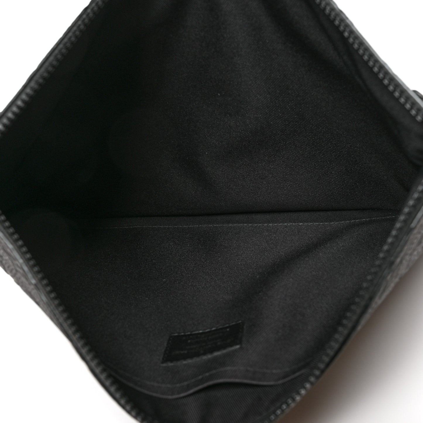Taurillon Monogram Solar Ray A4 Pouch Black