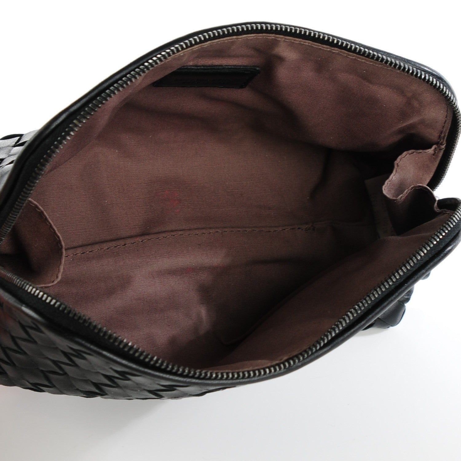 Bottega Veneta Nappa Intrecciato Cosmetic Case Nero Black 5 of 8