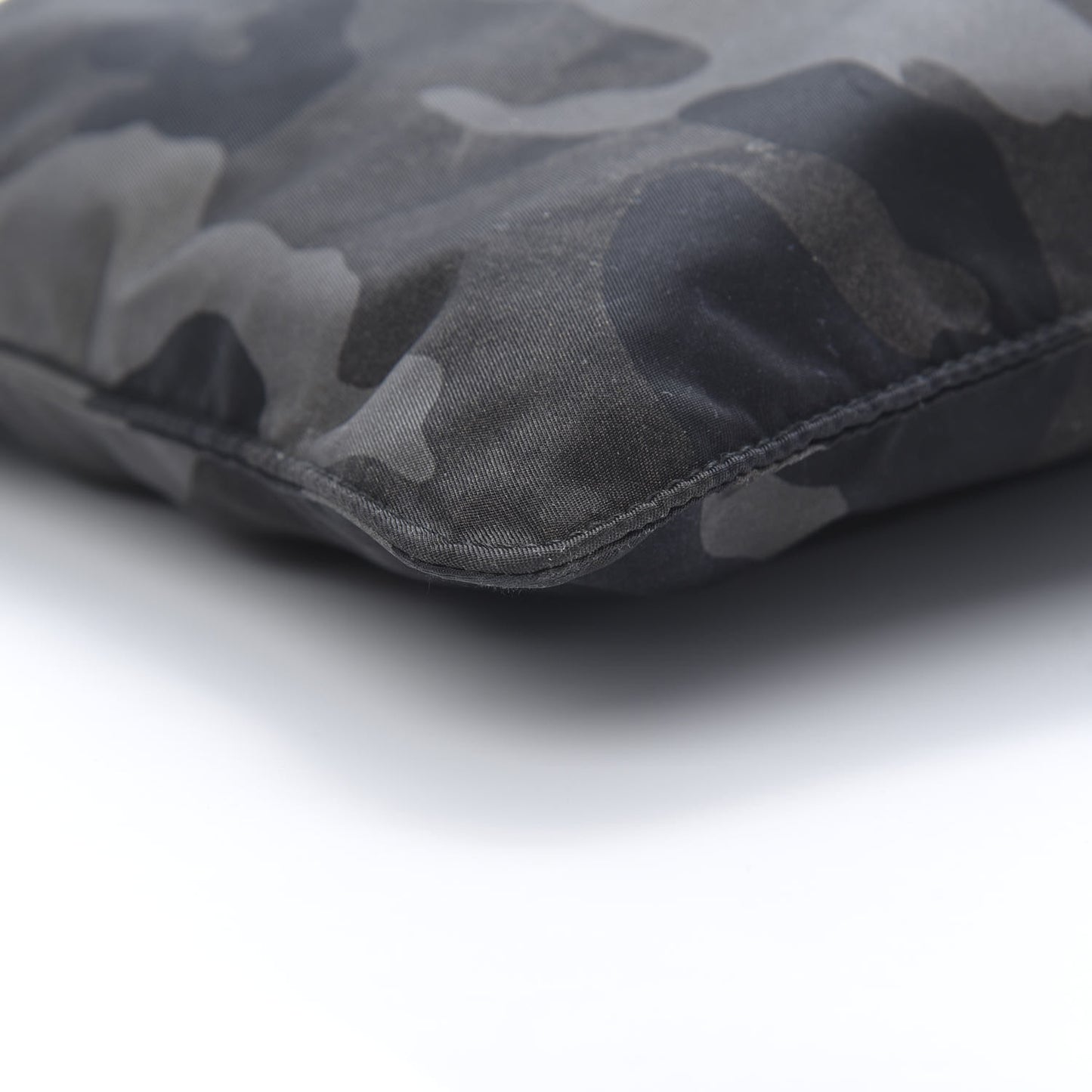 Tessuto Nylon Camouflage Flat Messenger Fumo