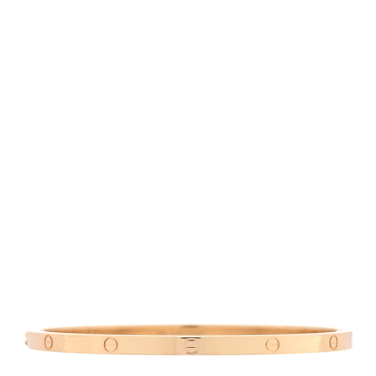 18K Yellow Gold Small LOVE Bracelet 18