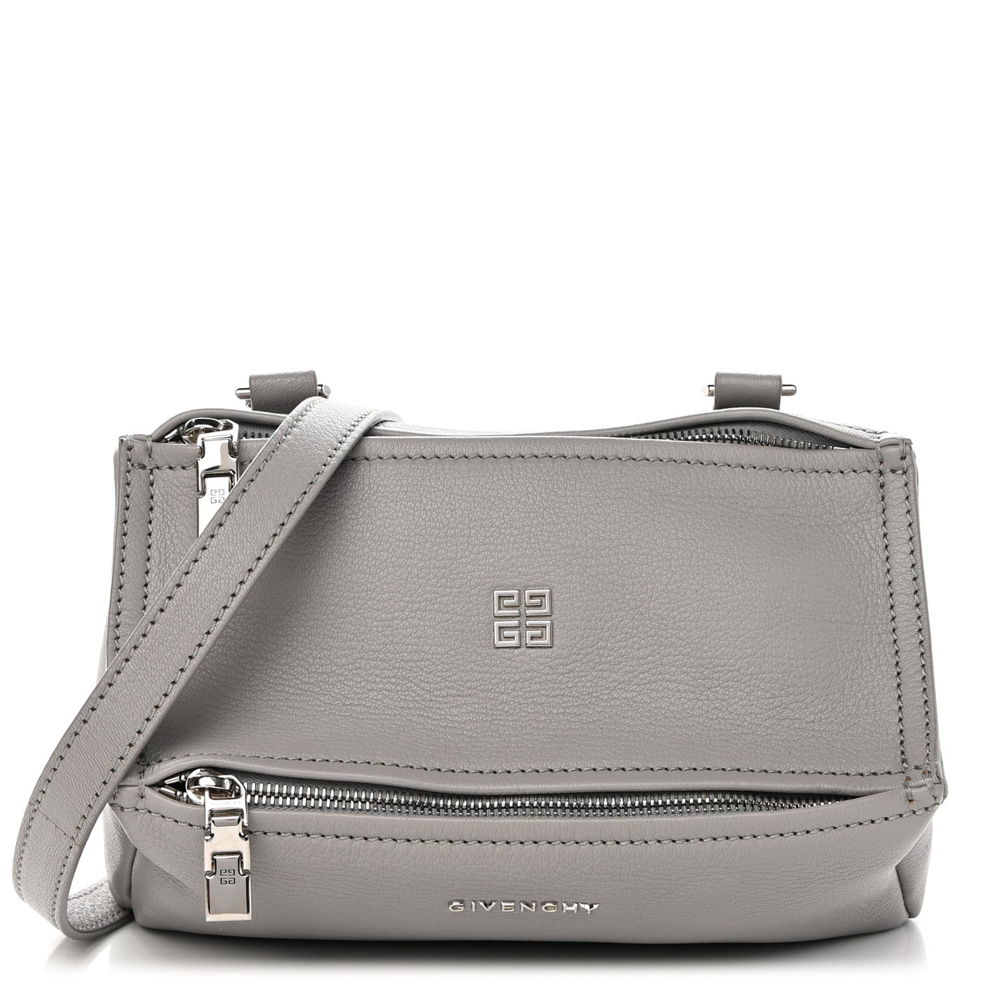 Sugar Goatskin Mini Pandora Dove Grey