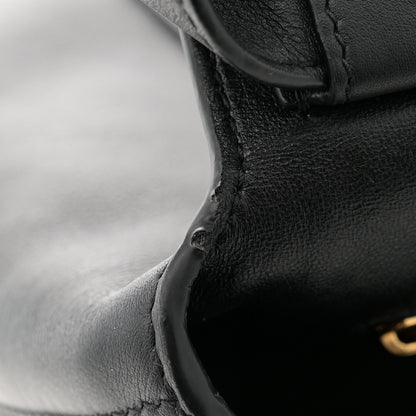 Balenciaga Semi Shiny Smooth Calfskin Small Downtown Shoulder Bag Black 11 of 12