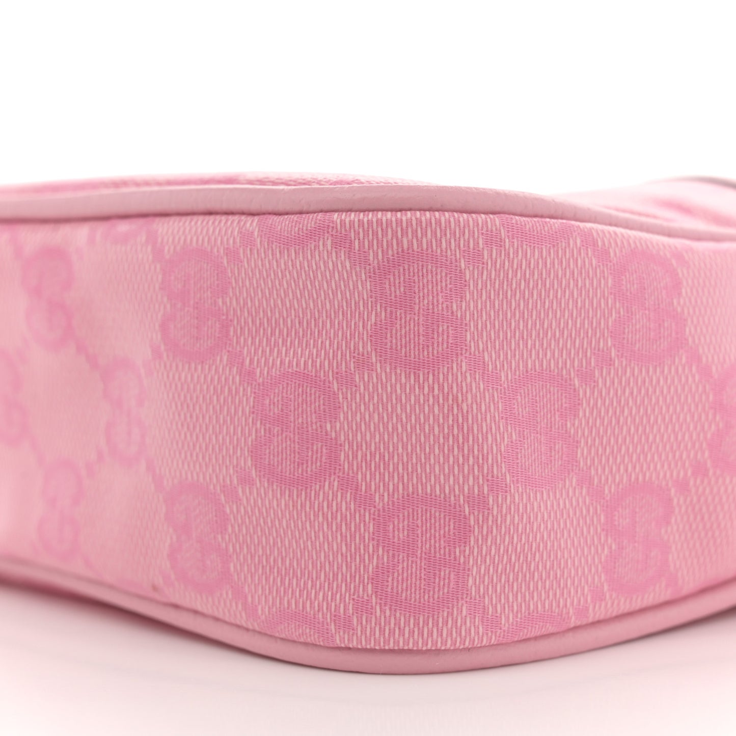 GG Crystal Monogram Mini Shoulder Bag Sugar Pink