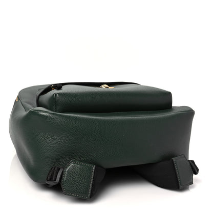 Versace Calfskin Medusa Backpack Dark Green 4 of 7
