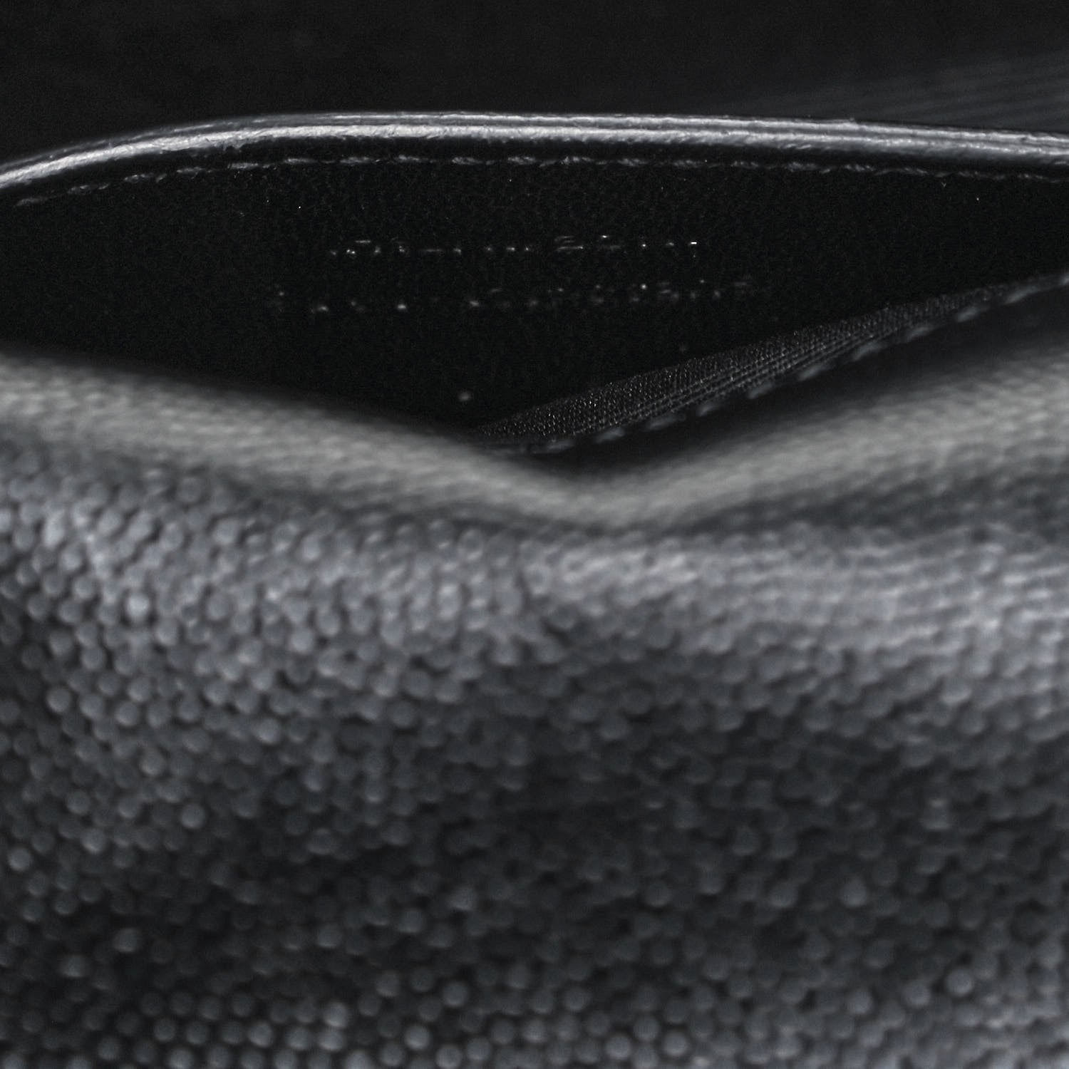 Saint Laurent Grain De Poudre Small Monogram Kate Satchel Black 9 of 9