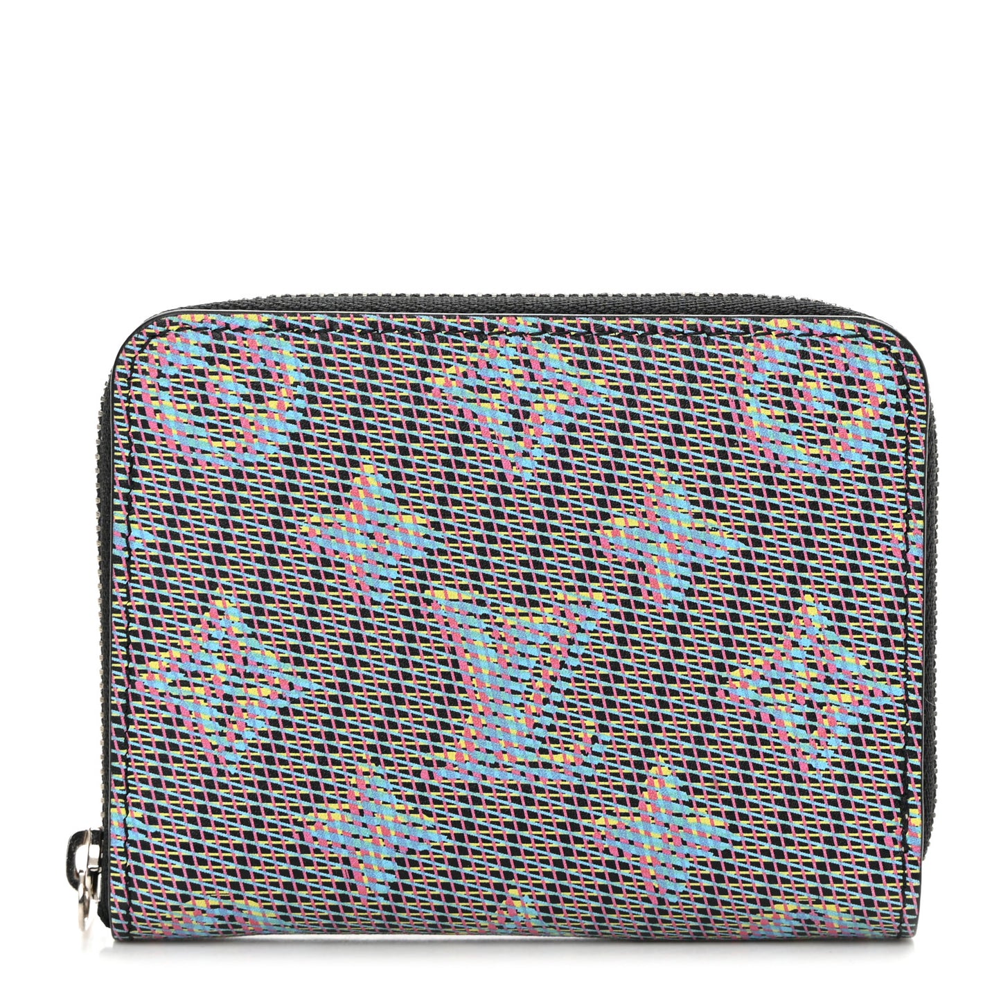 Calfskin Monogram LV Pop Zippy Coin Purse Blue