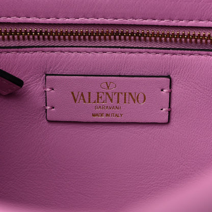 Valentino Garavani Nappa Large Roman Stud Shoulder Bag Giacinto 6 of 8
