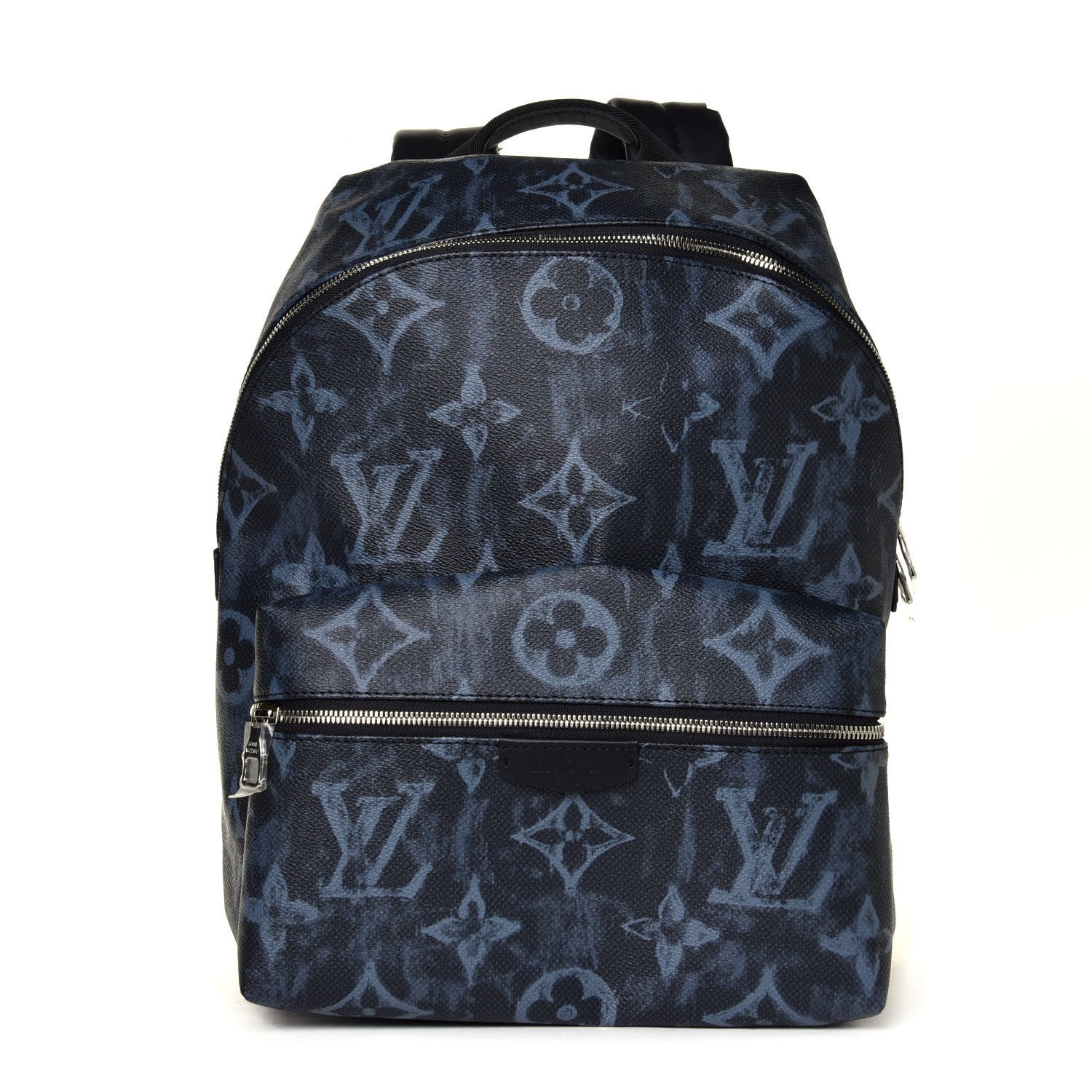 Louis Vuitton Monogram Pastel Discovery Backpack PM Black 2 of 10