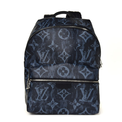 Louis Vuitton Monogram Pastel Discovery Backpack PM Black 2 of 10