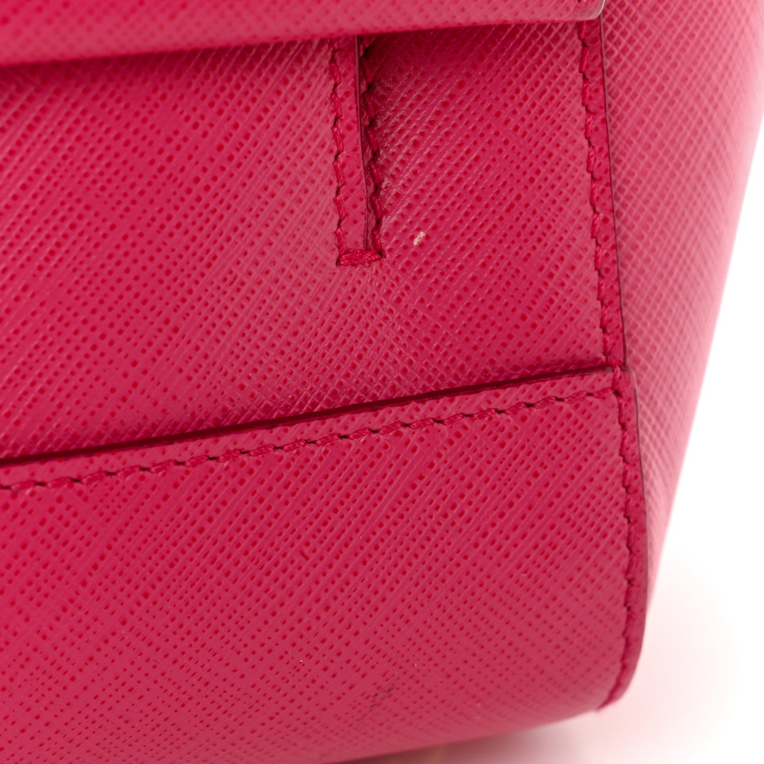 Salvatore Ferragamo Saffiano Carrie Shoulder Bag Pink 11 of 12