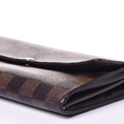 Louis Vuitton Damier Ebene Sarah Wallet 7 of 11