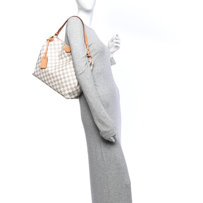 Louis Vuitton Damier Azur Graceful PM Rose Ballerine 2 of 10