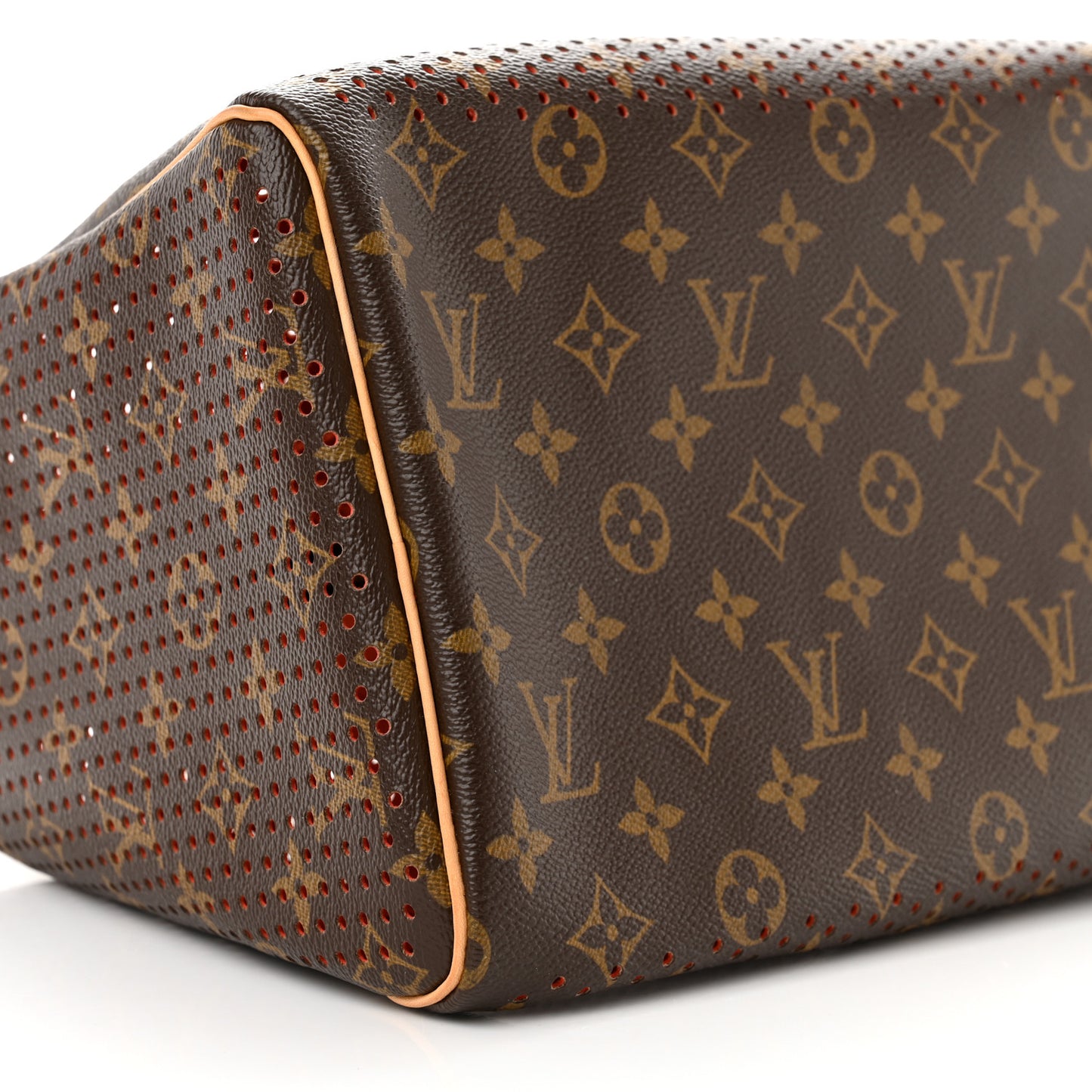 Monogram Perforated Speedy 30 Fuchsia