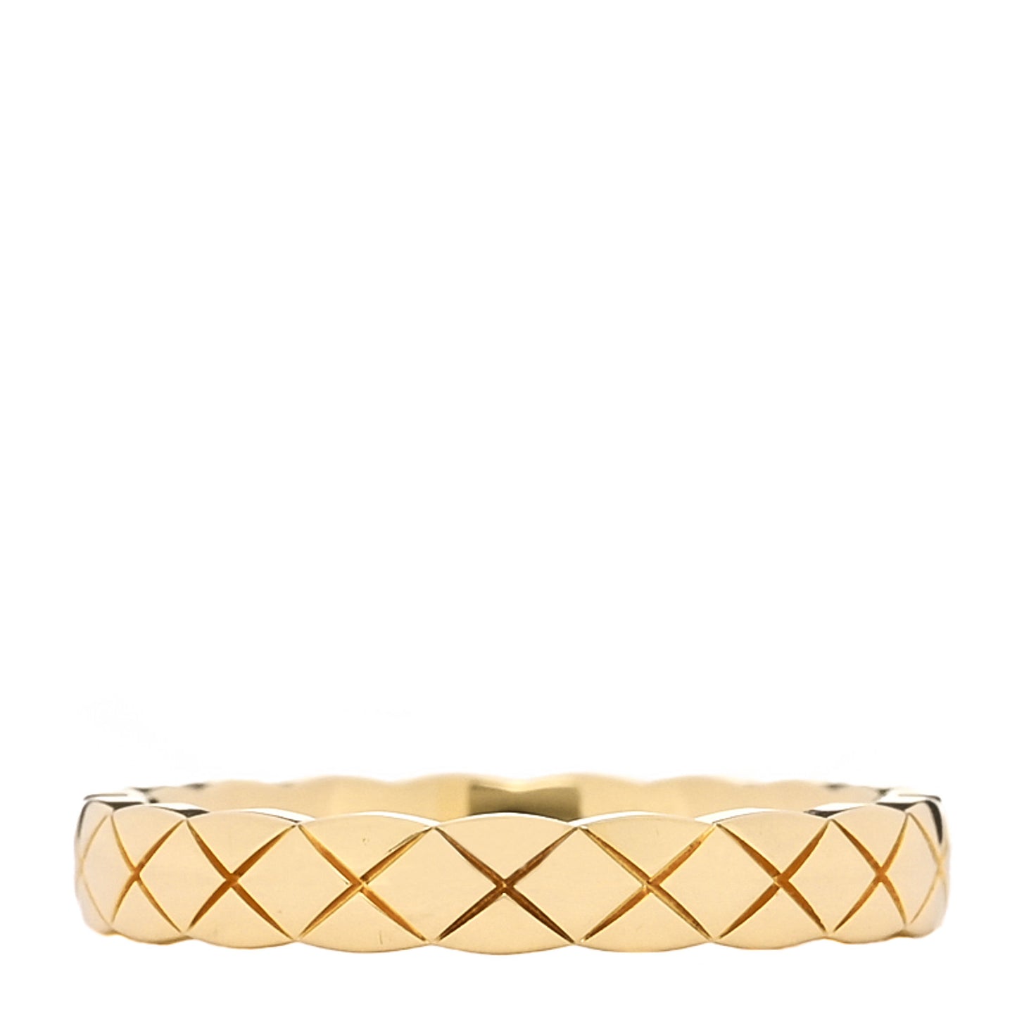 18K Yellow Gold Mini Coco Crush Ring 54 6.75