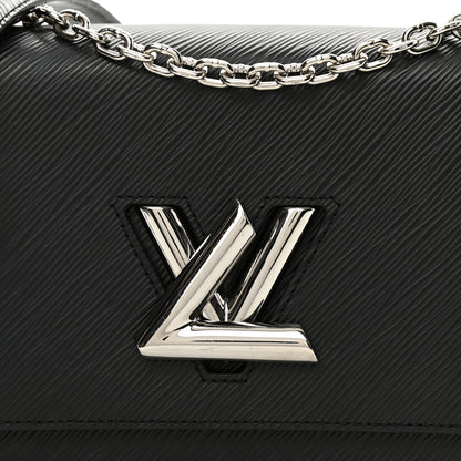 Louis Vuitton Epi Twist Shoulder Bag MM Black 7 of 10