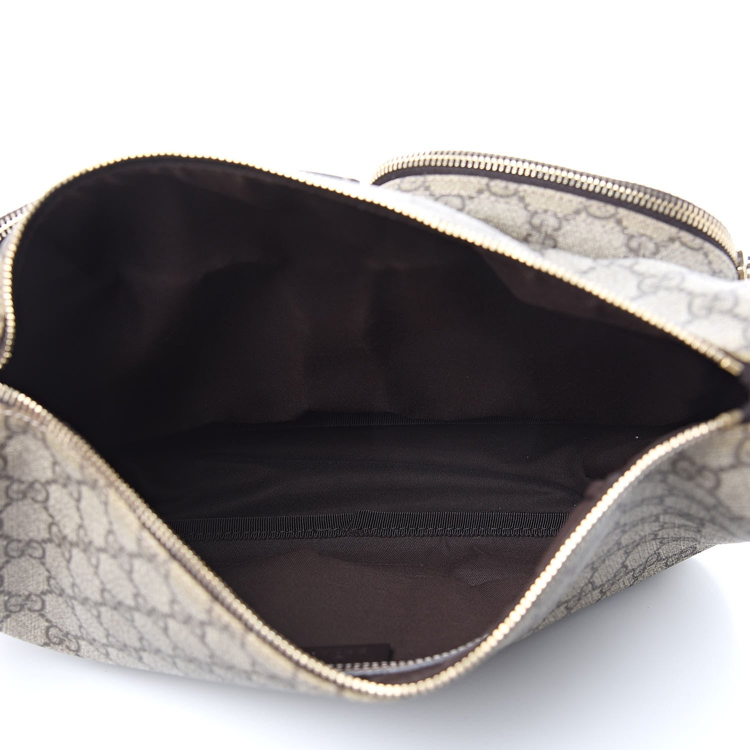 Gucci GG Plus Monogram Front Pocket Messenger Dark Brown 5 of 12