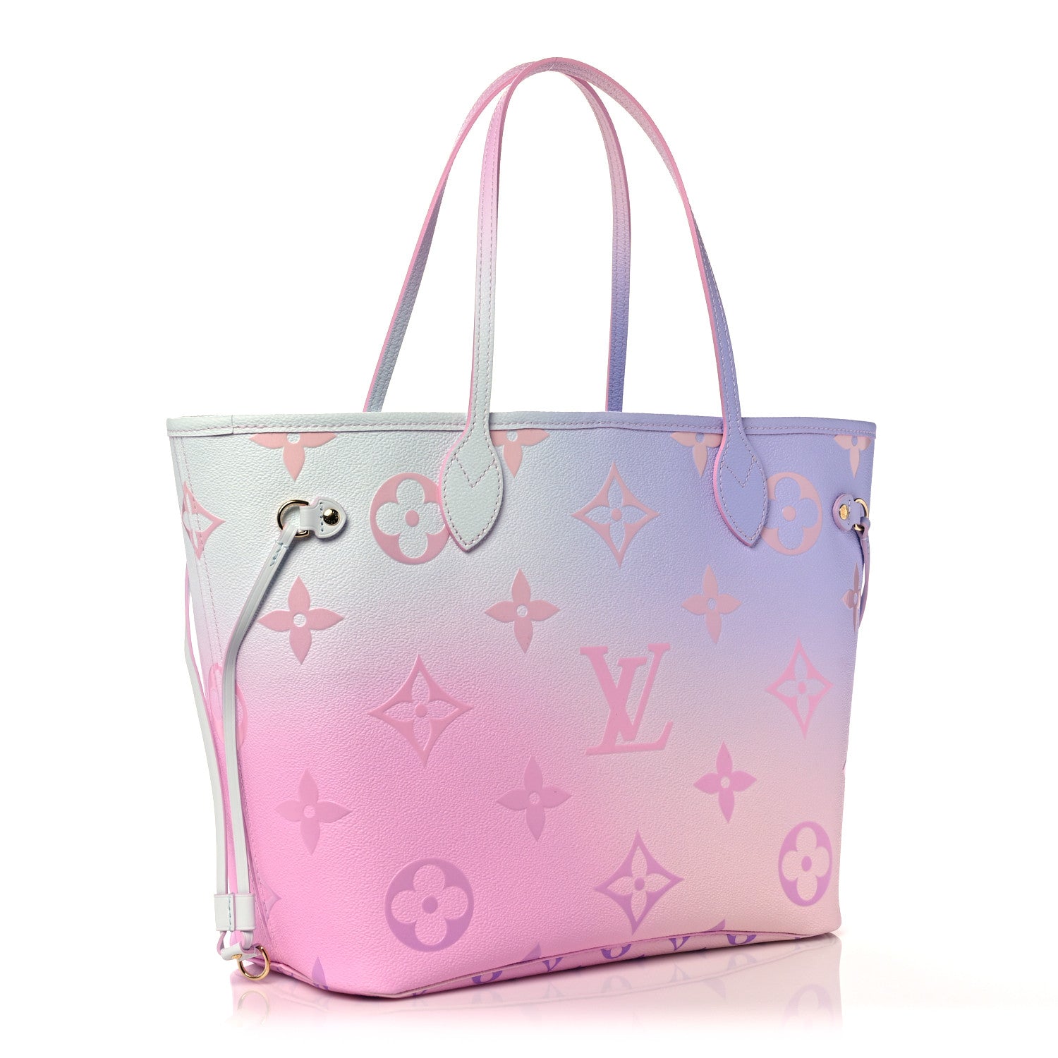 Louis Vuitton Monogram Giant Spring In The City Neverfull MM Sunrise Pastel 3 of 12