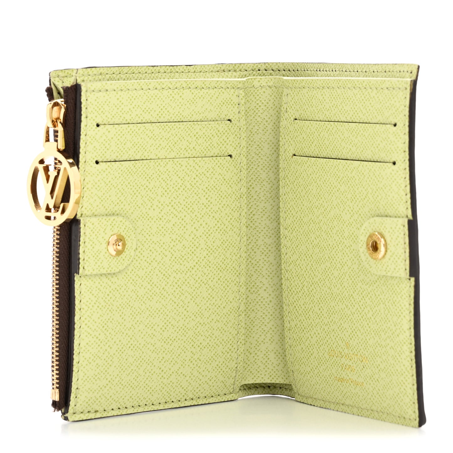 Monogram Lisa Wallet Light Green