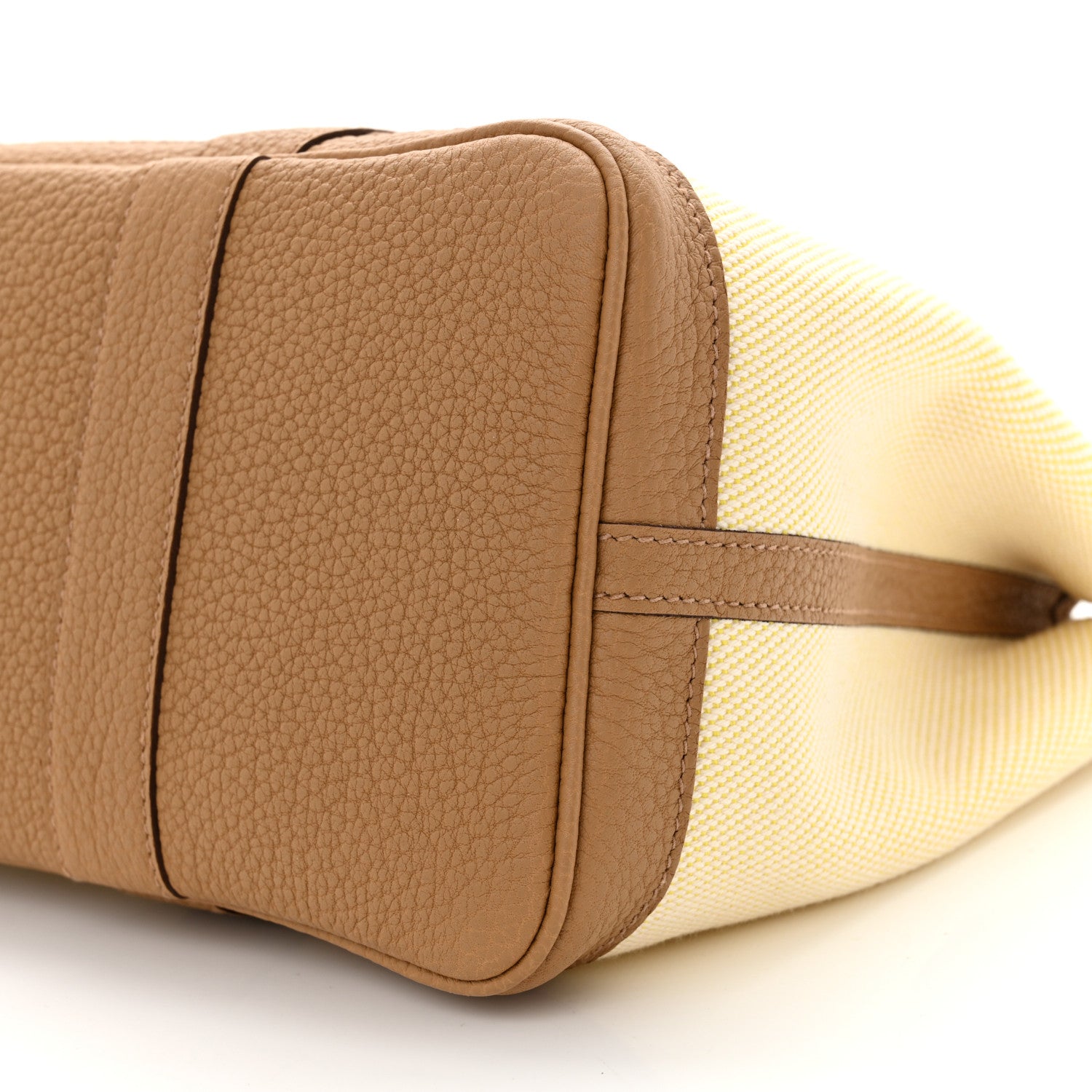 Hermes Twill H Negonda Garden Party 30 TPM Ecru Jaune De Naples Biscuit 9 of 9