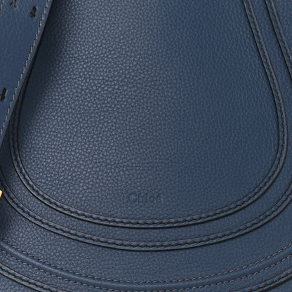 Chloe Calfskin Medium Marcie Round Crossbody Bag Royal Navy 10 of 12