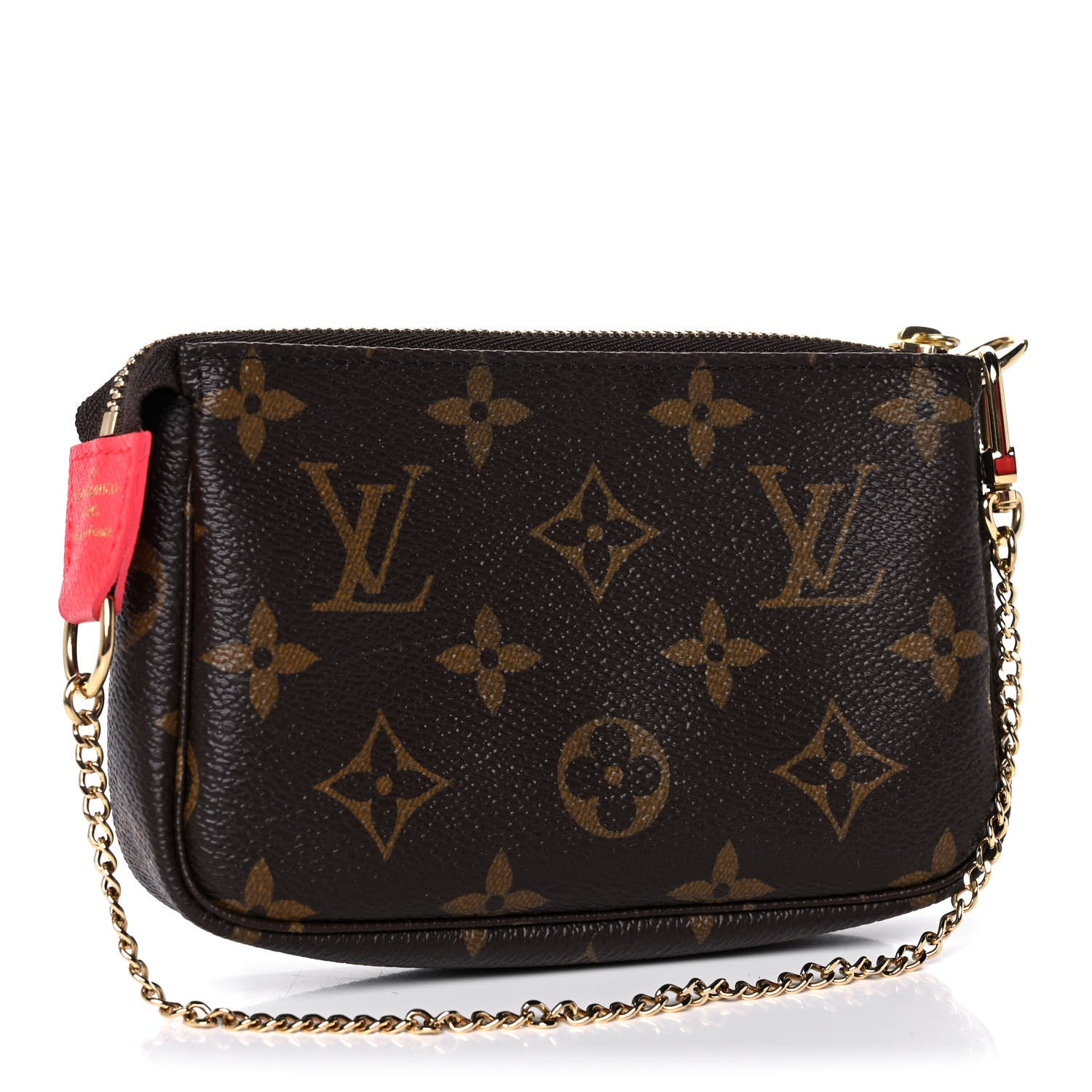 Louis Vuitton Monogram 2021 Christmas Animation London Mini Pochette Accessories Red 3 of 10