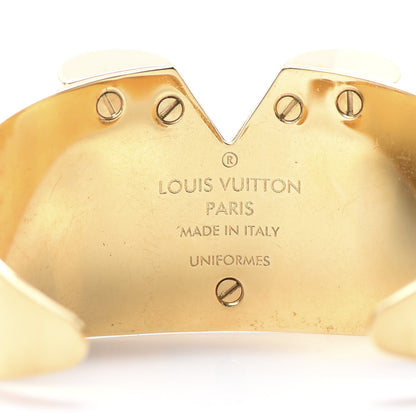 Louis Vuitton Essential V Cuff Gold 4 of 7