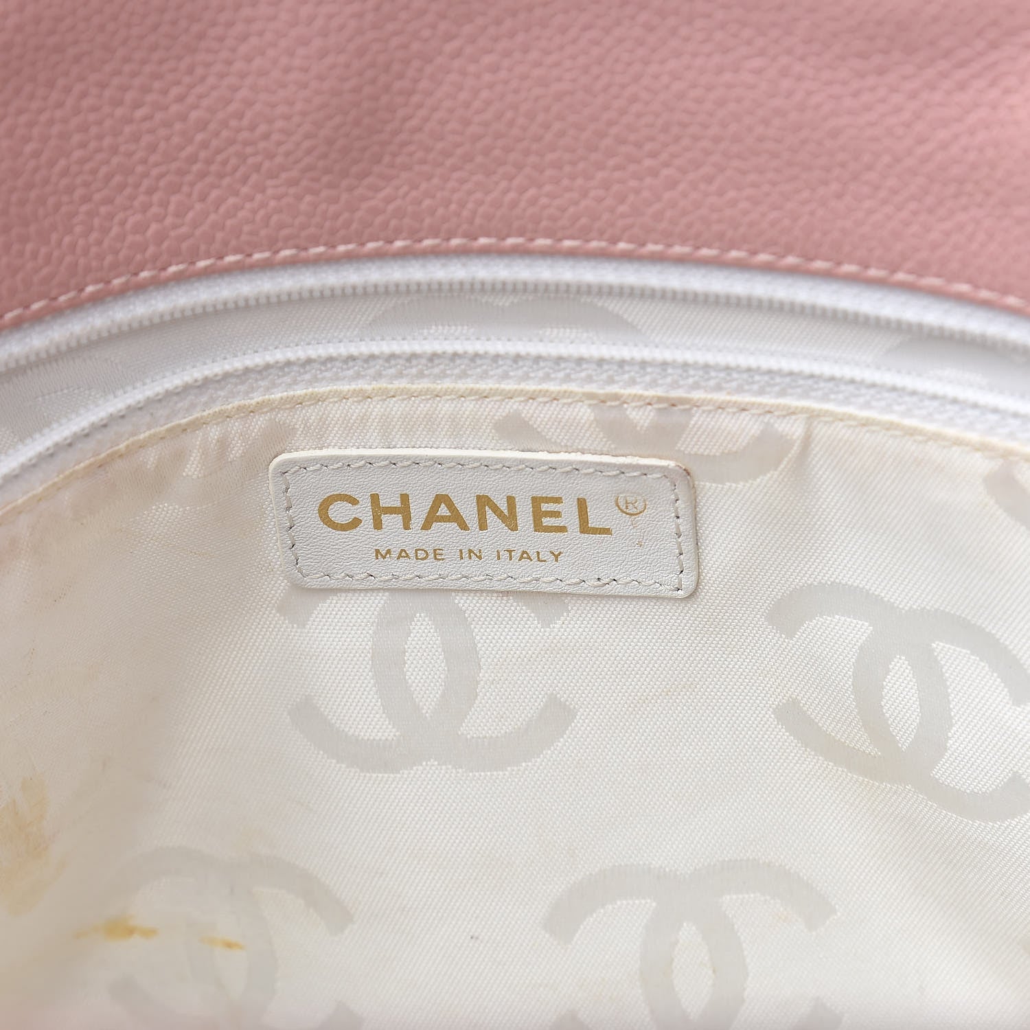 Chanel Caviar CC Tote Pink 6 of 24