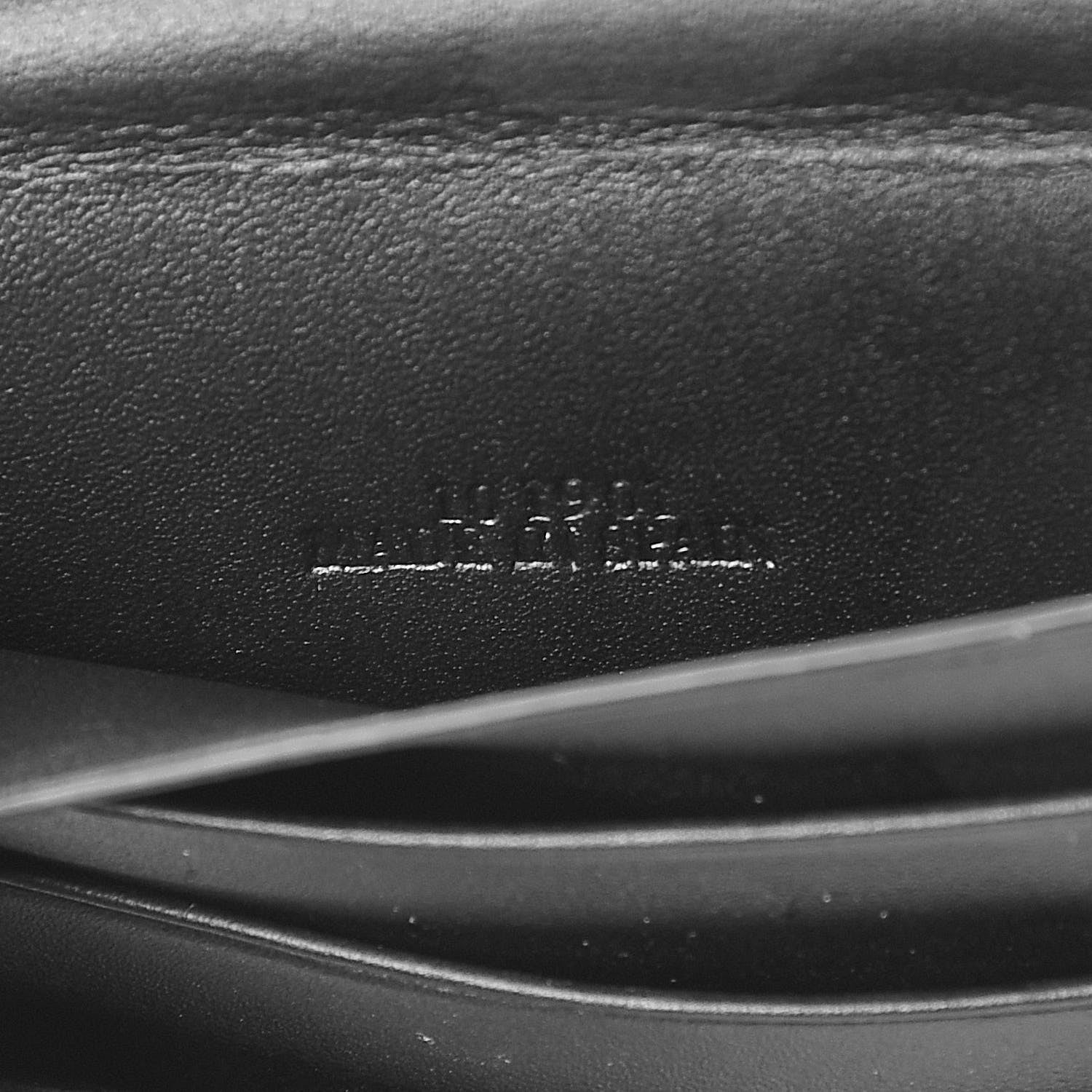 Loewe Smooth Calfskin Large Heel Pouch Black 7 of 10