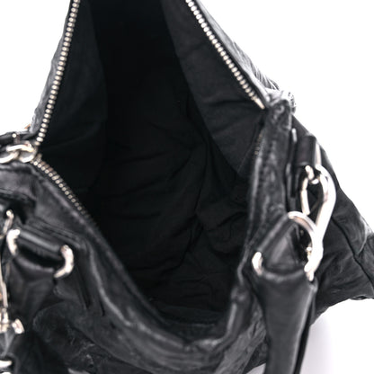 Givenchy Tumbled Sheepskin Medium Pandora Black 6 of 16