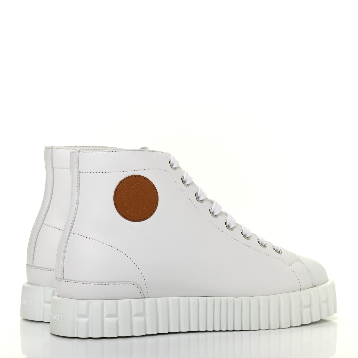 Calfskin Womens Climb Sneakers 36.5 White