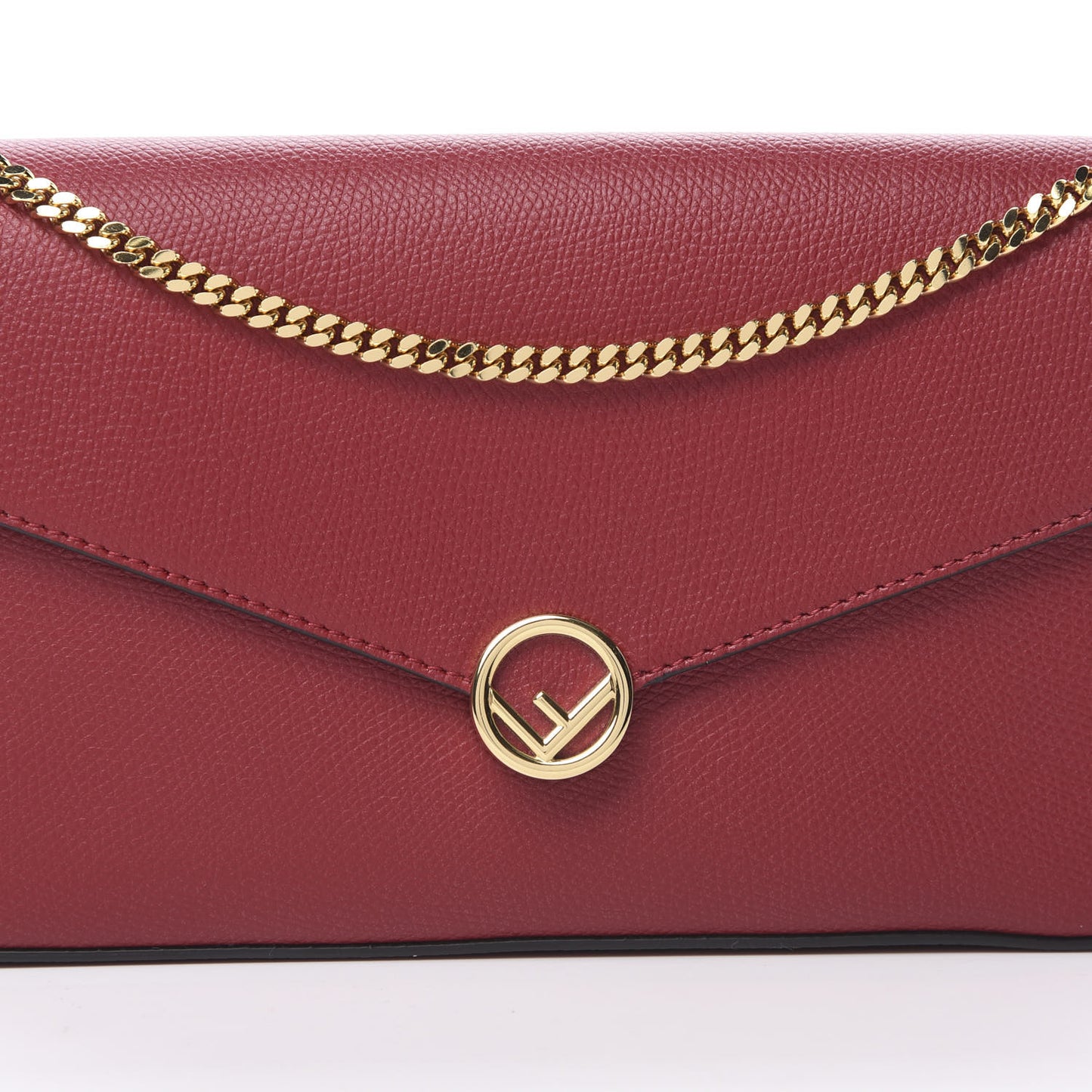 Vitello Cruise F is Fendi Envelope Wallet on Chain with Pouches Fragola