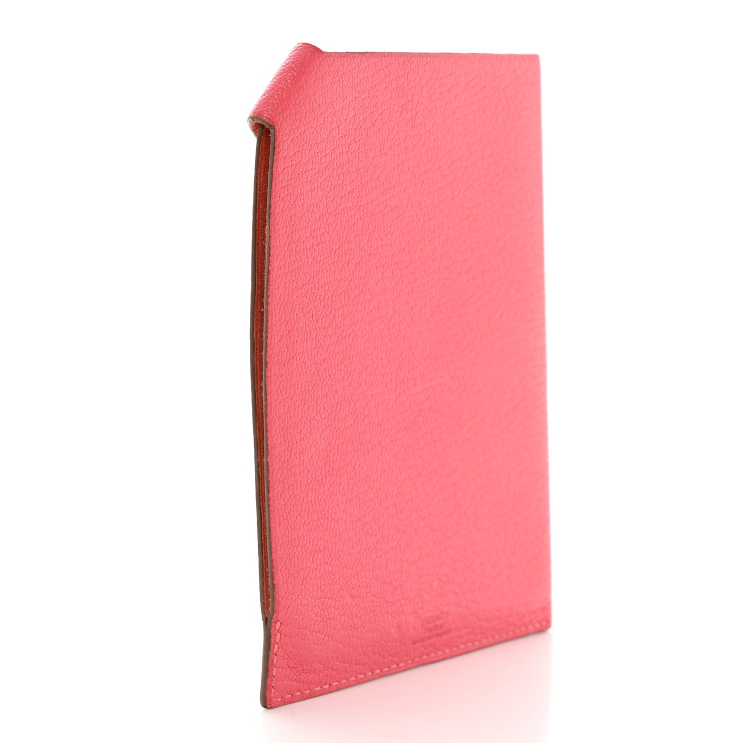 Chevre Mysore Tarmac PM Passport Holder Rose Lipstick