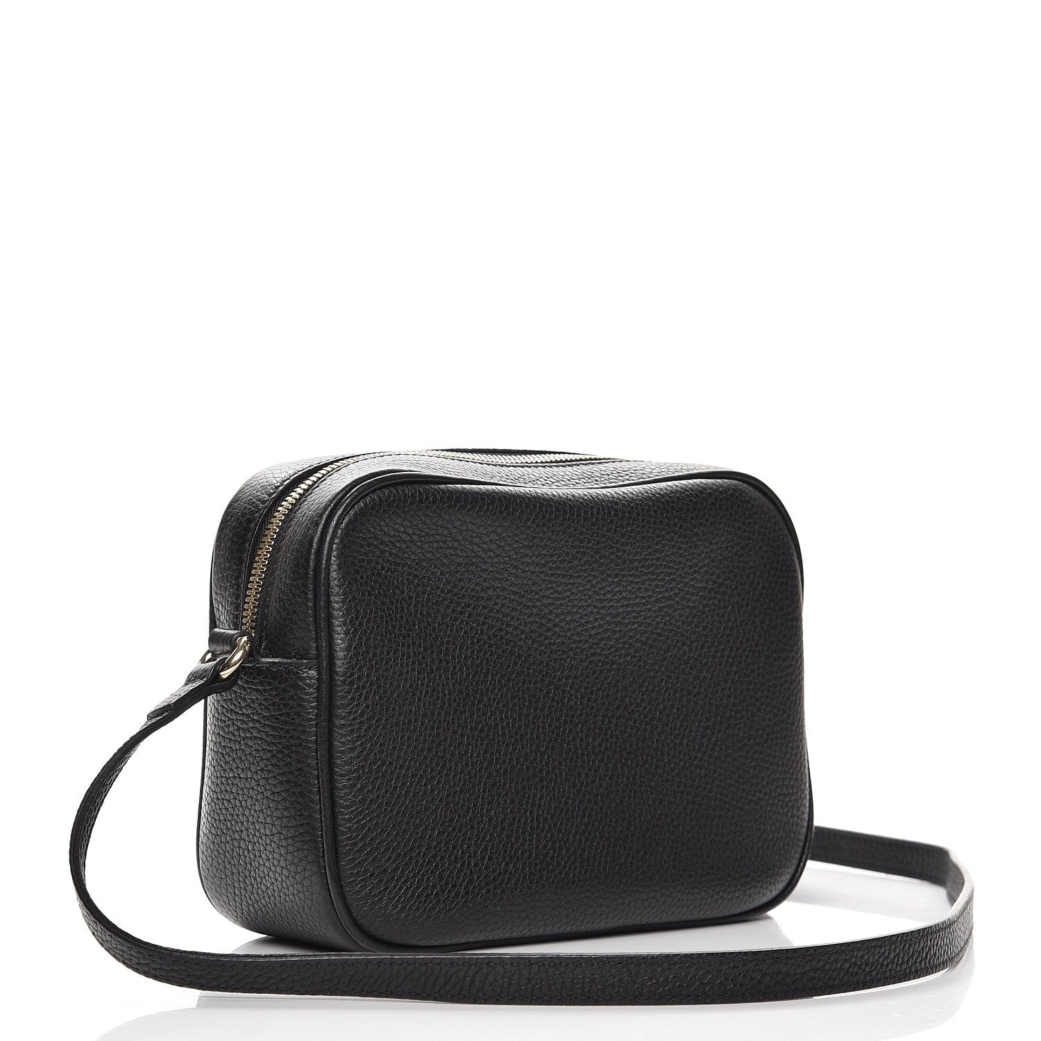 Gucci Pebbled Calfskin Small Soho Disco Bag Black 3 of 7