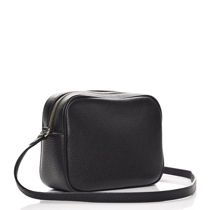 Gucci Pebbled Calfskin Small Soho Disco Bag Black 3 of 7