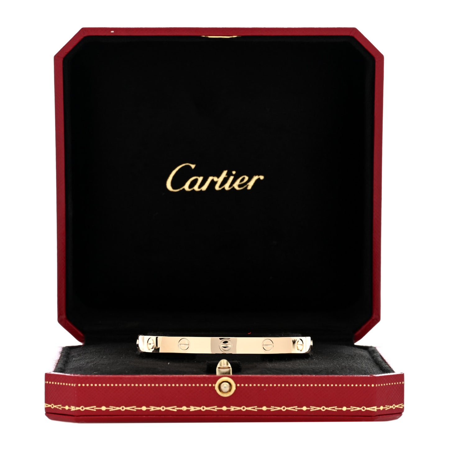 18K Yellow Gold LOVE Bracelet 17