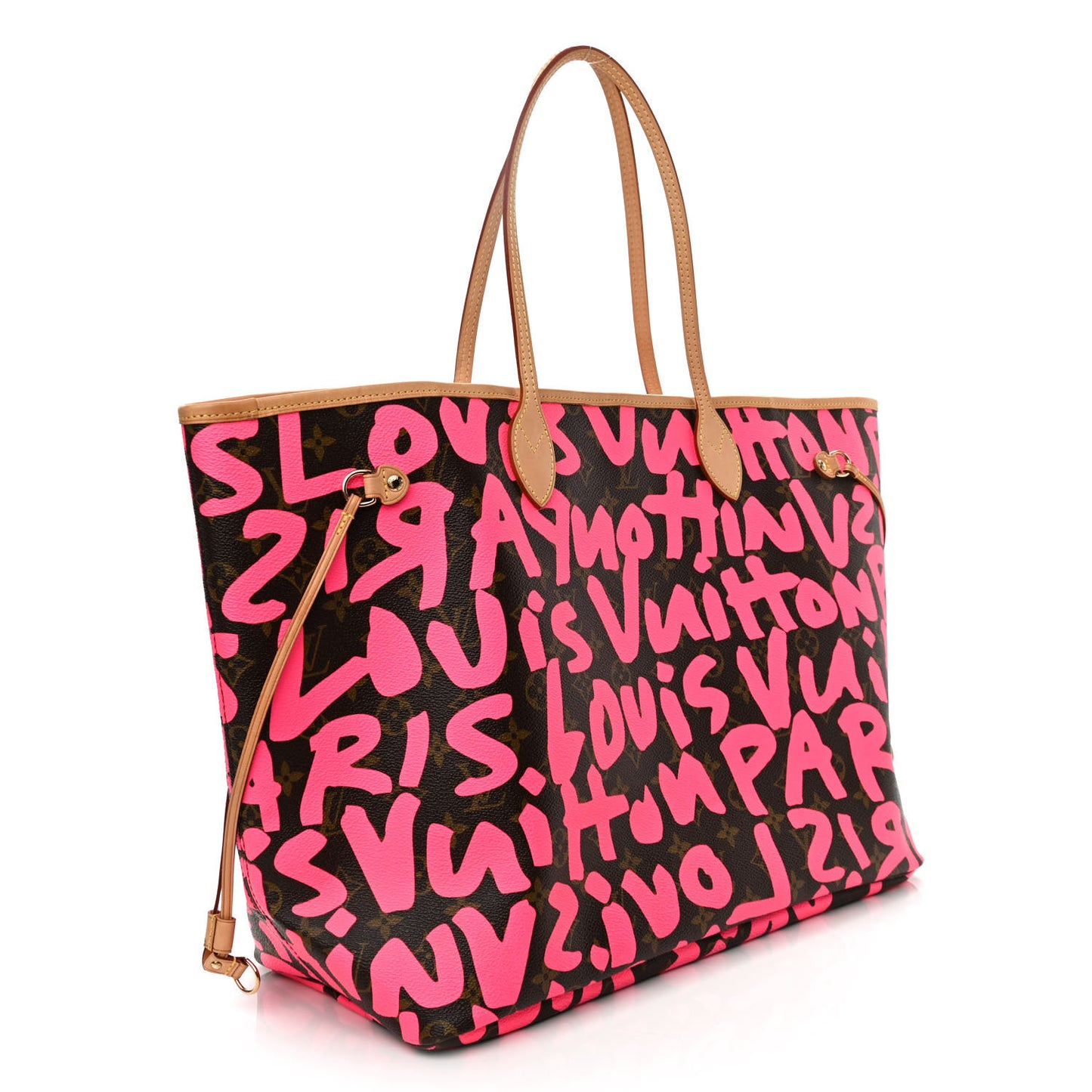 Monogram Graffiti Neverfull GM Fuchsia