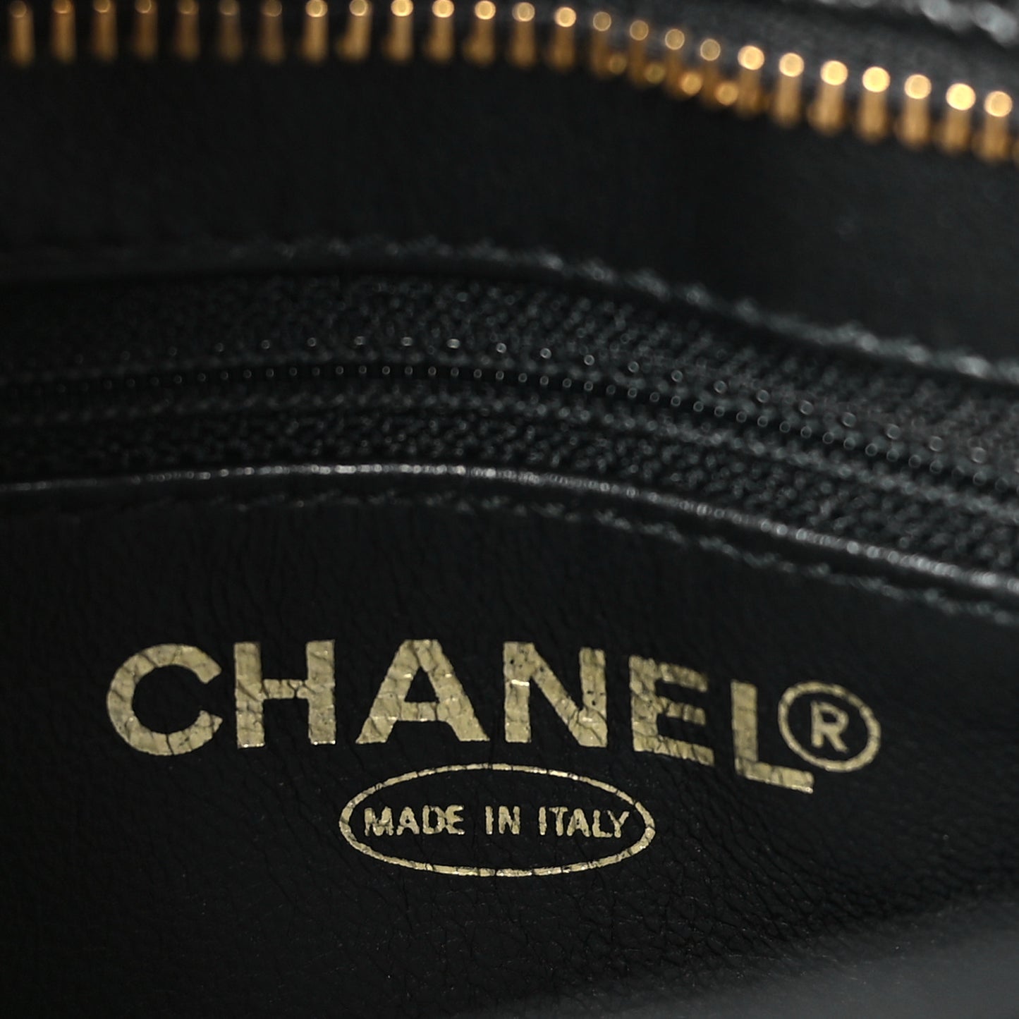 Caviar Quilted Medallion Tote Black