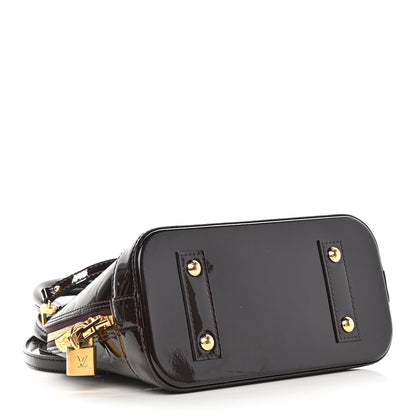 Louis Vuitton Vernis Alma BB Amarante 4 of 14