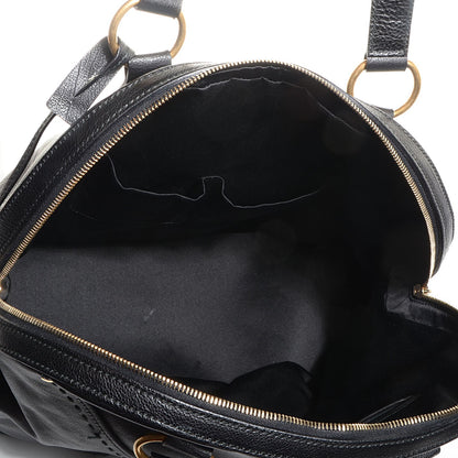 Saint Laurent Calfskin Oversized Muse Black 5 of 9