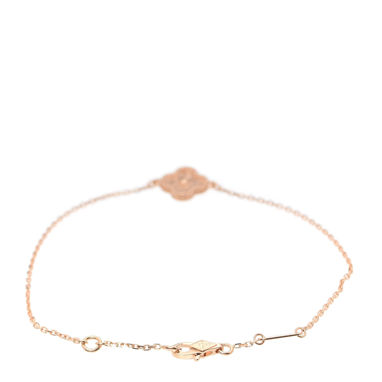 Van Cleef & Arpels 18K Rose Gold Sweet Alhambra Bracelet 3 of 6
