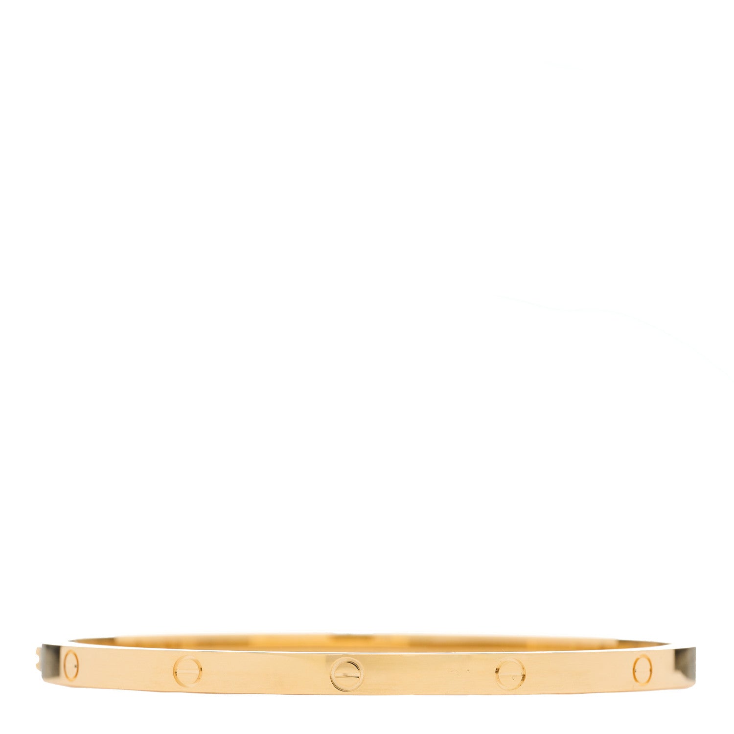 Cartier 18K Yellow Gold Small LOVE Bracelet 17 1 of 4
